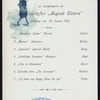 DINNER [held by] HAMBURG-AMERIKA LINIE [at] SS AUGUSTE VICTORIA (SS;)
