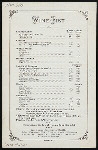 DINNER MENU [held by] RED STAR LINE [at] S.S. FRIESLAND (SS;)