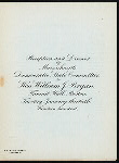 RECEPTION & DINNER TO MR. WILLIAM J. BRYAN [held by] MASSACHUSETTS DEMOCRATIC STATE COMMITTEE [at] "FANEUIL HALL, BOSTON, MA" (OTHER (HALL);)