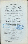 BREAKFAST MENU [held by] FIFTH AVENUE HOTEL [at] "NEW YORK, NY" (HOTEL;)