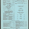 DAILY MENU [held by] SMITH &  MCNELL [at] "NEW YORK, NY" (HOTEL;)
