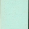 BREAKFAST [held by] NEW HAVEN LINE - NARRAGANSETT BAY LINE [at] ABOARD STEAMER RICHARD PECK (SS;)