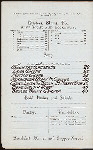 BILL OF FARE [held by] PRISCILLA DINING ROOM [at] "DOSCHER & MINDERMAN, 16 WEST FOURTH STREET, CORNER MERCER STREET, [NEW YORK, NY]" (REST;)