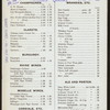 BILL OF FARE [held by] EASTERN HOTEL RESTAURANT AND CAFE [at] "NEW YORK, NY" (HOTEL/REST;)