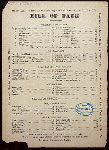 BREAKFAST AND SUPPER BILL OF FARE [held by] SOUTH FERRY HOTEL [at] "NEW YORK, NY" (HOTEL;)