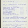 BILL OF FARE [held by] JOHN DOSCHER RESTAURANT [at] "NEW YORK, NY" (REST;)