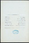 SECOND ANNUAL DINNER [held by] SOCIETY OF THE GENESEE [at] "SHERRY'S, NEW YORK, NY" (REST;)