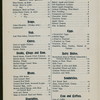 BILL OF FARE [held by] CAFETERIA LUNCH [at] 57 BROAD STREET - NY (REST;)
