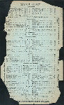 BILL OF FARE [held by] TRAINOR'S HOTEL RESTAURANT [at] 1289-1291 B'WAY  NY (REST;)