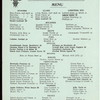 CAFE & RESTAURANT MENU [held by] MINOT HOTEL [at] "NEW YORK, NY" (HOTEL/REST;)