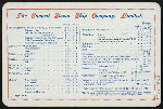 DINNER [held by] CUNARD LINE [at] RMS CAMPANIA (SS;)