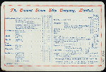 BREAKFAST [held by] CUNARD LINE [at] "R.M.S. ""CAMPANIA""" (SS;)