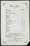 DINNER [held by] RED STAR LINE [at] S.S. WESTERNLAND (SS;)