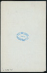 MENU [held by] ROANOKE HOTEL [at] "ROANOKE, VA" (HOTEL;)