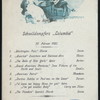 BANQUET IN HONOR OF GEORGE WASHINGTON'S BIRTHDAY [held by] HAMBURG-AMERIKA LINIE [at] SCHNELLDAMPFER COLUMBIA (SS;)