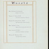 DINNER COMMEMORATING THE OPENING OF THE NEW HALL OF THE BOARD OF EDUCATION [held by] NEW YORK BOARD OF EDUCATION [at] "DELMONICO'S, NEW YORK, NY" (REST;)
