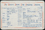 BREAKFAST [held by] CUNARD LINE [at] EN ROUTE ABOARD THE R.M.S. ETRURIA (SS;)