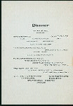 WASHINGTON'S BIRTHDAY DINNER [held by] HOTEL ORMOND [at] "ORMOND, FL" (HOTEL;)