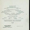 WASHINGTON'S BIRTHDAY DINNER [held by] HOTEL ORMOND [at] "ORMOND, FL" (HOTEL;)