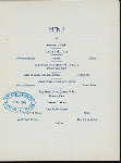WASHINGTON'S BIRTHDAY DINNER [held by] HIRAM LEDGE NO. 6.6 FREE AND ACCEPTED MASONS [at] "LOGAN HOUSE, ALTOONA, PA" (REST;)