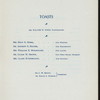 WASHINGTON'S BIRTHDAY DINNER [held by] HIRAM LEDGE NO. 6.6 FREE AND ACCEPTED MASONS [at] "LOGAN HOUSE, ALTOONA, PA" (REST;)