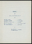 WASHINGTON'S BIRTHDAY DINNER [held by] HIRAM LEDGE NO. 6.6 FREE AND ACCEPTED MASONS [at] "LOGAN HOUSE, ALTOONA, PA" (REST;)