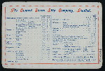 BREAKFAST [held by] CUNARD LINE [at] "R.M.S. ""CAMPANIA""" (SS;)