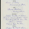 DINNER [held by] OCCIDENTAL & ORIENTAL STEAMSHIP CO. [at] SS COPTIC (SS;)