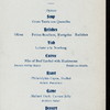 FIRST ANNUAL DINNER [held by] SHOE MANUFACTURERS ASSOCIATION OF GREATER NY & VICINITY [at] COSMOPOLITAN HOTEL [NY] (HOTEL;)