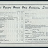 BREAKFAST [held by] CUNARD LINE [at] R. M. S. ETRURIA (SS)