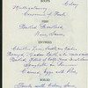 DINNER [held by] OCCIDENTAL & ORIENTAL STEAMSHIP COMPANY [at] SS COPTIC (SS;)