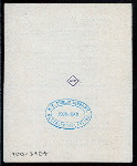 184TH REGULAR DINNER [held by] XIII CLUB [at] "LITTLE HUNGARY, NEW YORK, NY" ([REST?];)