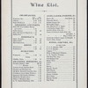 DAILY MENU [held by] EWING'S NEW RESTAURANT [at] "13 MONTGOMERY STREET (JERSEY CITY, NJ?)" (REST;)