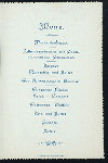 WEDDING RECEPTION [held by] FRAULEIN EMMA HACKMACK & HERRN PAUL MOEHLKE [at] "HANSA-GESELLSCHAFTSHAUS, HAMBURG-GERMANY" (HOTEL)