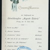 DINNER [held by] HAMBURG-AMERIKA LINIE [at] SS AUGUSTE VICTORIA (SS;)