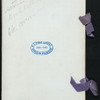 DINNER TO HON. WILLIAM L. STRONG [held by] FRIENDS & ASSOCIATES IN CITY GOVERNMENT [at] "SHERRY'S, NEW YORK, NY" (REST;)