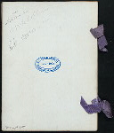 DINNER TO HON. WILLIAM L. STRONG [held by] FRIENDS & ASSOCIATES IN CITY GOVERNMENT [at] "SHERRY'S, NEW YORK, NY" (REST;)