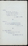DINNER TENDERED TO RIGHT WORSHIPFUL BENJAMIN V.W. OWENS, DISTRICT DEPUTY GRAND MASTER [held by] THIRD MASONIC DISTRICT MASTERS' ASSOCIATION [at] "ARGYLE, THE, BROOKLYN, NY" ([REST?];)
