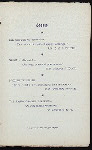 DINNER TENDERED TO RIGHT WORSHIPFUL BENJAMIN V.W. OWENS, DISTRICT DEPUTY GRAND MASTER [held by] THIRD MASONIC DISTRICT MASTERS' ASSOCIATION [at] "ARGYLE, THE, BROOKLYN, NY" ([REST?];)