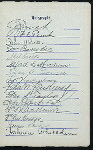 DINNER TENDERED TO RIGHT WORSHIPFUL BENJAMIN V.W. OWENS, DISTRICT DEPUTY GRAND MASTER [held by] THIRD MASONIC DISTRICT MASTERS' ASSOCIATION [at] "ARGYLE, THE, BROOKLYN, NY" ([REST?];)