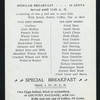 DAILY MENU [held by] MILLS HOTEL [at] "BLEECKER STREET, NEW YORK" (REST;)