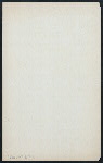 LUNCH [held by] HAMBURG-AMERIKA LINIE [at] EN ROUTE ABOARD SCNELLDAMPFER (EXPRESS STEAMER) AUGUSTE VICTORIA (SS;)