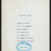 3RD ANNUAL DINNER [held by] DUTCHESS COUNTY SOCIETY IN THE CITY OF NY [at] WALDORF-ASTORIA HOTEL (HOTEL;)
