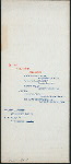 DAILY MENU - 11;30 TO 3;00 [held by] GERMAN RESTAURANT & BUFFET [at] "137 E. MADISON ST.,CHICAGO, IL." (REST;)