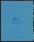 2ND ANNIVERSARY BANQUET [held by] [TONY A. FRANKER] [at] "BLUE RIBBON - 137 MADISON ST. CHICAGO, IL." (REST;)