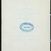 2ND ANNIVERSARY BANQUET [held by] [TONY A. FRANKER] [at] "BLUE RIBBON - 137 MADISON ST. CHICAGO, IL." (REST;)