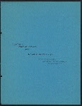 2ND ANNIVERSARY BANQUET [held by] [TONY A. FRANKER] [at] "BLUE RIBBON - 137 MADISON ST. CHICAGO, IL." (REST;)