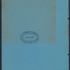 2ND ANNIVERSARY BANQUET [held by] [TONY A. FRANKER] [at] "BLUE RIBBON - 137 MADISON ST. CHICAGO, IL." (REST;)