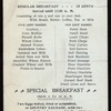 DINNER [held by] MILLS HOTEL [at] BLEECKER ST. NY (REST;)