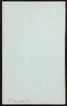 BREAKFAST [held by] CROMWELL STEAMSHIP COMPANY [at] EN ROUTE (SS)